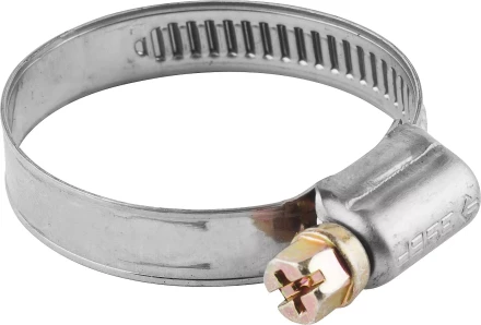 Хомуты ЗУБР &quot;ЭКСПЕРТ&quot;, нерж. сталь, накатная лента 9 мм, 16-25 мм, 5 шт 3787-16-25 купить в Ноябрьске