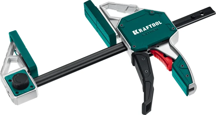 Струбцина Extrem ручная пистолетная KRAFTOOL 32228-15_z01 металлический корпус 150/95 мм купить в Ноябрьске