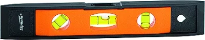 Уровень 225 мм 3 глазка пластмассовый Торпедо II SPARTA 346055