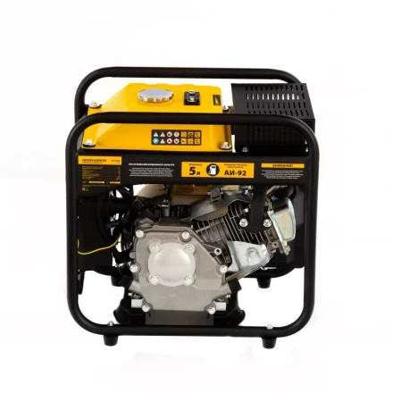Генератор инверторный GT-3500iF, 3.5 кВт, 230 В, бак 5 л, открытый корпус, ручной старт Denzel 94705 купить в Ноябрьске