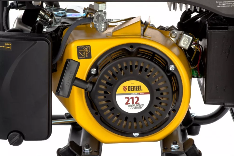 Генератор инверторный GT-3500iF, 3.5 кВт, 230 В, бак 5 л, открытый корпус, ручной старт Denzel 94705 купить в Ноябрьске