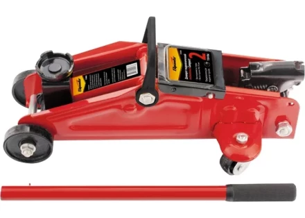 Домкрат гидравлический подкатной 2 т h подъема 140–295 мм в кейсе compact  SPARTA 510084 купить в Ноябрьске