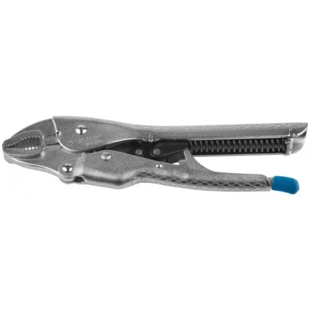 Зажим ЗУБР &quot;ЭКСПЕРТ&quot; ручной,саморегулирующиеся,автоматич захват &quot;АВТОХВАТ&quot;,Cr-V,хромир покрытие,изогнутые губки,230мм 22452-23 купить в Ноябрьске