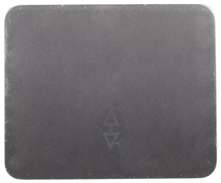 Выключатель СВЕТОЗАР &quot;ГАММА&quot; проходной, одноклавишный, без вставки и рамки, цвет светло-серый металлик, 10A/~250B SV-54137-SM купить в Ноябрьске