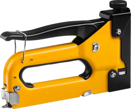 Степлер &quot;Max 53&quot; с регулировкой силы удара, металлический корпус, для тонкой скобы тип 53 (4-14 мм), STAYER Master 31501 купить в Ноябрьске