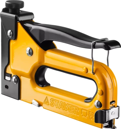 Степлер &quot;Max 53&quot; с регулировкой силы удара, металлический корпус, для тонкой скобы тип 53 (4-14 мм), STAYER Master 31501 купить в Ноябрьске
