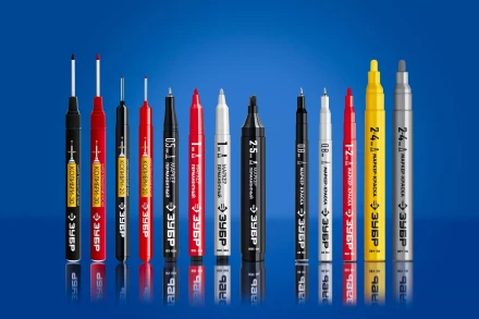 ЗУБР Колибри-30 черный, наконечник L 30 мм,  2.8 мм, перманентный маркер для отверстий (06338-2) купить в Ноябрьске