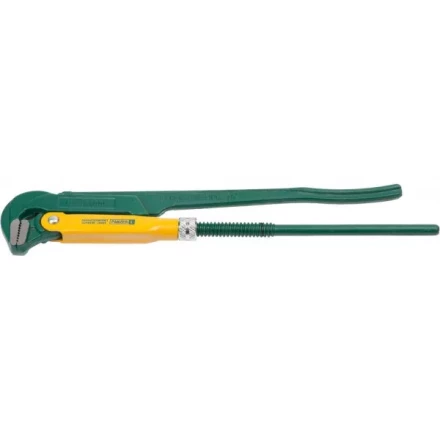 Ключ KRAFTOOL трубный, тип &quot;PANZER-L&quot;, прямые губки, Cr-V сталь, цельнокованный, 1 1/2&quot;/440мм 2734-15_z01 купить в Ноябрьске