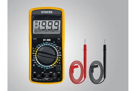Цифровой мультиметр STAYER DT-300 (45321) купить в Ноябрьске