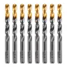 Сверло по металлу, 10 мм, HSS-Tin, Golden Tip, 8 шт. Denzel 717222 купить в Ноябрьске