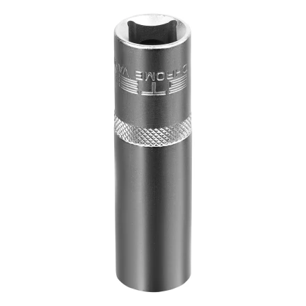 Головка торцевая удлиненная, 16 мм, шестигранная, CrV, под квадрат 1/2 Stels 13880 купить в Ноябрьске