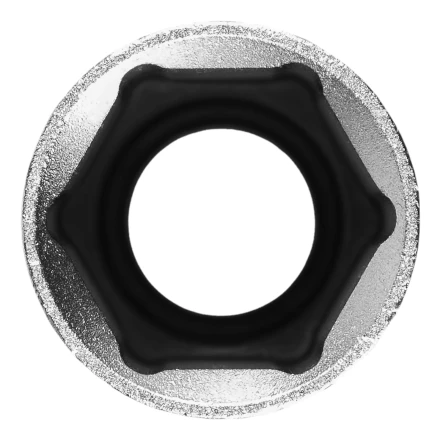 Головка торцевая удлиненная, 16 мм, шестигранная, CrV, под квадрат 1/2 Stels 13880 купить в Ноябрьске