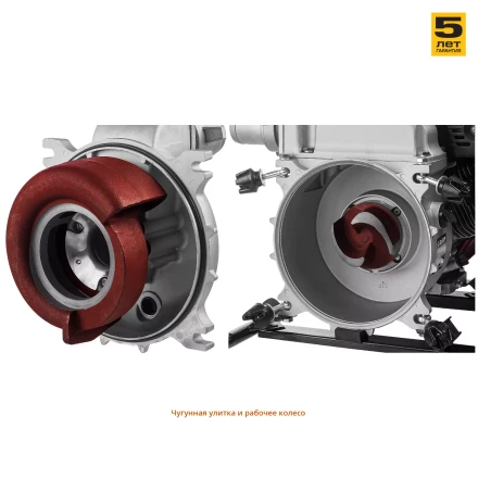 Мотопомпа бензиновая МПГ-1300-80 серия МАСТЕР купить в Ноябрьске