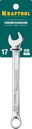 Ключи комбинированные KRAFTOOL, Cr-V, DIN 3113 27079-17 купить в Ноябрьске