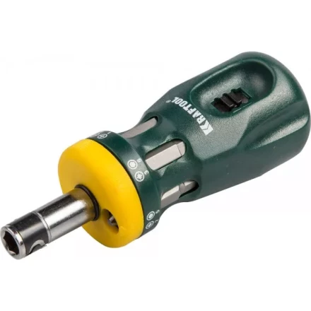 Набор KRAFTOOL Отвертка &quot;BIT LOCK&quot; реверсивная с битами, 12-в-1 26161-H13 купить в Ноябрьске