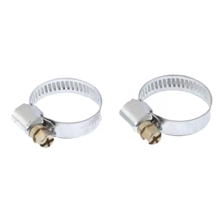 Хомуты металлические 8-12мм 2 шт ширина 9 мм СИБРТЕХ 47654 купить в Ноябрьске