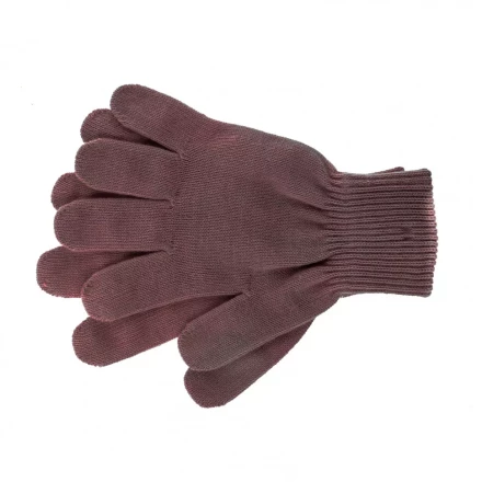 Перчатки трикотажные акрил коралл двойная манжета Россия Сибртех 68678 купить в Ноябрьске