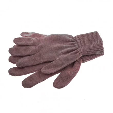 Перчатки трикотажные акрил коралл двойная манжета Россия Сибртех 68678 купить в Ноябрьске