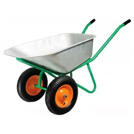 Тачка строительная 100 л 250 кг 422ZP двухколесная с пневмоколесом 1019517 купить в Ноябрьске