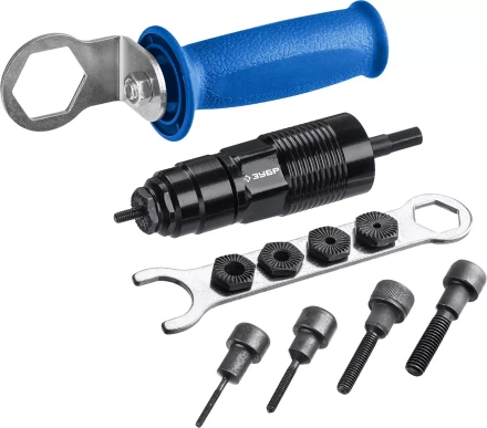 ЗУБР НР-М8, М3 - М8, насадка-заклепочник на шуруповерт, Профессионал (31221) купить в Ноябрьске