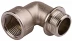 Уголок GENERAL FITTINGS с упором, никелированная латунь, г/ш, 3/4&quot; 51072-G/S-3/4 купить в Ноябрьске