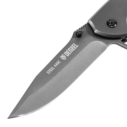 Нож складной Denzel, многоцелевой, системы Liner-Lock, с накладкой G10 на классической рукоятке, 79207 купить в Ноябрьске