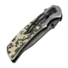 Нож складной Denzel, многоцелевой, системы Liner-Lock, с накладкой G10 на классической рукоятке, 79207 купить в Ноябрьске