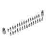 Набор инструментов Denzel 15808, 1/2", 3/8", 1/4", CrV, S2, пластиковый кейс, 232 предмета купить в Ноябрьске