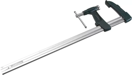 Струбцина KRAFTOOL тип &quot;F&quot;, с мультипликаторной прижимной втулкой, 125х600 мм 32013-125-600 купить в Ноябрьске