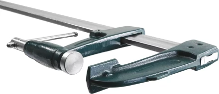 Струбцина KRAFTOOL тип &quot;F&quot;, с мультипликаторной прижимной втулкой, 125х600 мм 32013-125-600 купить в Ноябрьске