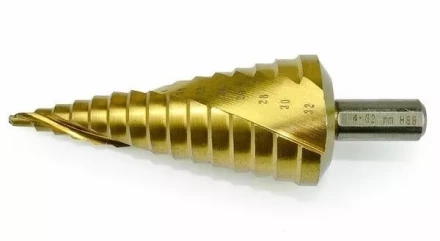 Сверло ступенчатое HSS TiN с спиральным желобком, 4-32x102, 6 мм (Makita D-40191) купить в Ноябрьске