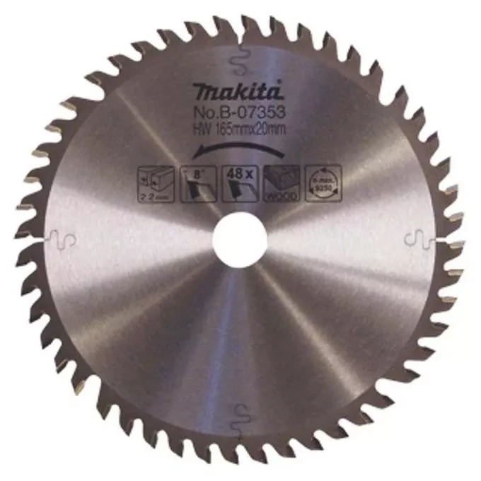Диск пильный Makita,ф180х3020х2,8м,48зуб,далюминия (P-05343) купить в Ноябрьске