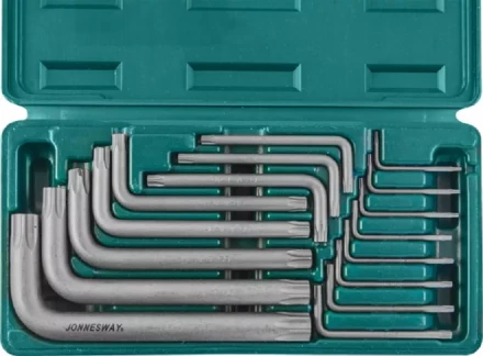 Набор ключей угловых Torx Т6-Т70 16предметов Jonnesway H0816S 47405 купить в Ноябрьске