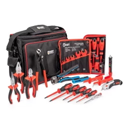 Набор инструментов электрика КВТ НИЭ-12 (89264)