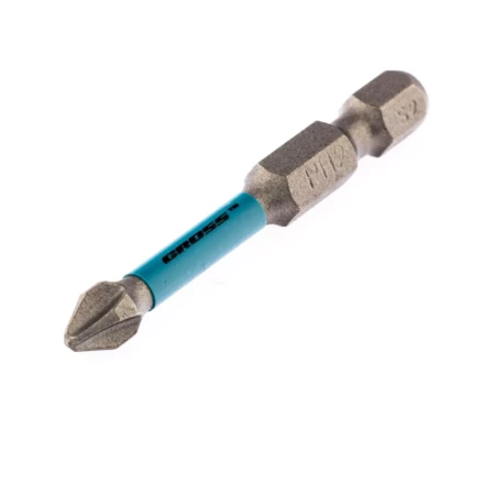 Набор бит торсионных PH2x50 мм для ударных шуруповертов 2 шт. Gross 11486 купить в Ноябрьске