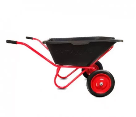 Тачка строительная 110 л 200 кг &quot;Антиудар&quot; двухколёсная с пневмоколесом 1023978 купить в Ноябрьске