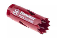 Коронка биметаллическая HAMMER Ф19х38мм 1/2"  BiMETALL (224-001)