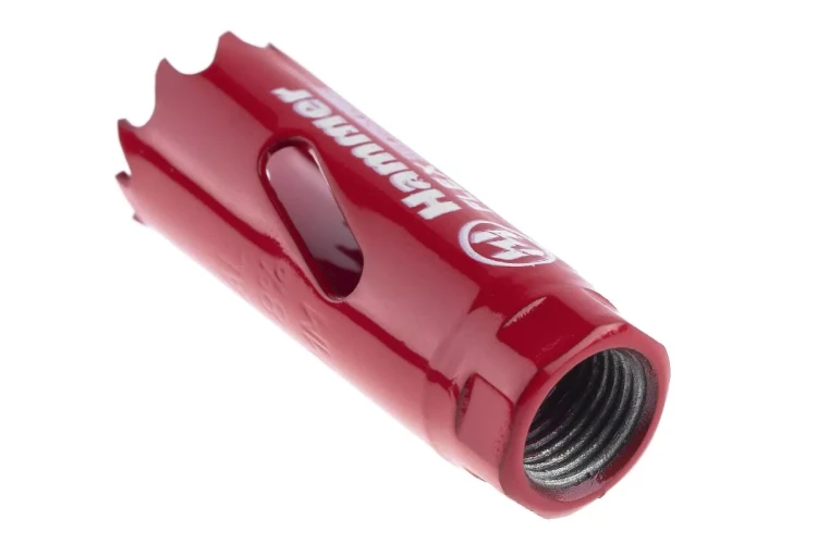 Коронка биметаллическая HAMMER Ф19х38мм 1/2"  BiMETALL (224-001) купить в Ноябрьске