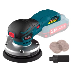 Бесщеточная аккумуляторная эксцентриковая шлифмашина ALTECO COS 21-125 ES BL Solo (без АКБ и ЗУ) 78002