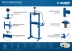 ЗУБР ПГН-10, 10 т, гидравлический пресс с гидронасосом и манометром, Профессионал (43072-10) купить в Ноябрьске