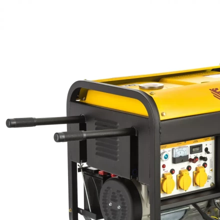 Генератор дизельный DENZEL DD6300Е электростартер 94657 купить в Ноябрьске