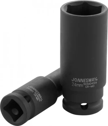 Головка ударная шестигранная 1/2&quot;  М19 удлиненная S03АD4119 Jonnesway 47197 купить в Ноябрьске