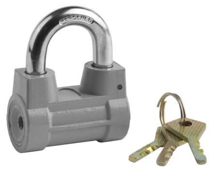 Замок навесной STAYER &quot;MASTER&quot; облегченный, дисковый механизм секрета, 60мм 37149-60 купить в Ноябрьске