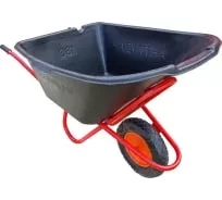 Тачка строительная 110 л 200 кг &quot;Антиудар&quot; одноколёсная с пневмоколесом 1023977 купить в Ноябрьске