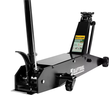 Домкрат гидравлический подкатной &quot;High-Lift&quot;, удлиненный, 5т, 150-560мм, KRAFTOOL 43455-5 43455-5 купить в Ноябрьске