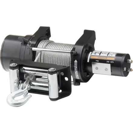 Лебедка автомобильная электрическая LB- 4000, 4,5 т, 3,7 кВт, 12 В  DENZEL 52026 купить в Ноябрьске