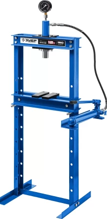 ЗУБР ПГН-12, 12 т, гидравлический пресс с гидронасосом и манометром, Профессионал (43072-12) купить в Ноябрьске