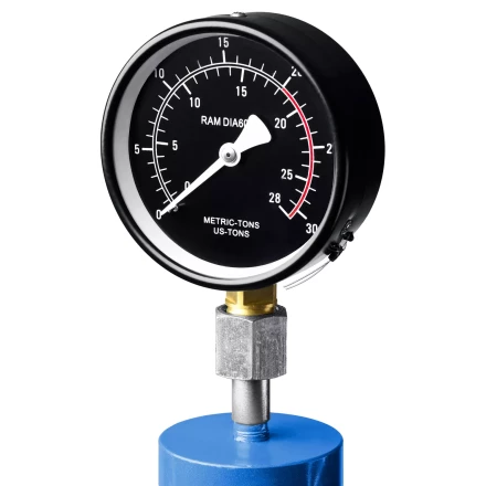 ЗУБР ПГН-12, 12 т, гидравлический пресс с гидронасосом и манометром, Профессионал (43072-12) купить в Ноябрьске