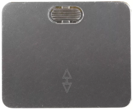 Выключатель СВЕТОЗАР &quot;ГАММА&quot; проходной, с подсветкой, одноклав., без вставки и рамки, цвет светло-серый металлик, 10A SV-54138-SM купить в Ноябрьске