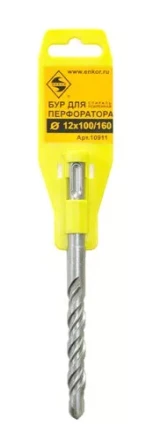 Бур SDS+  ф12х100/160 усиленный  10/50/200 10911 купить в Ноябрьске